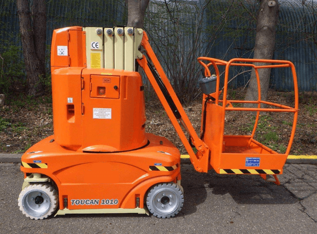 Toucan 1010 telescoop hoogwerker voor professioneel gebruik op hoogte