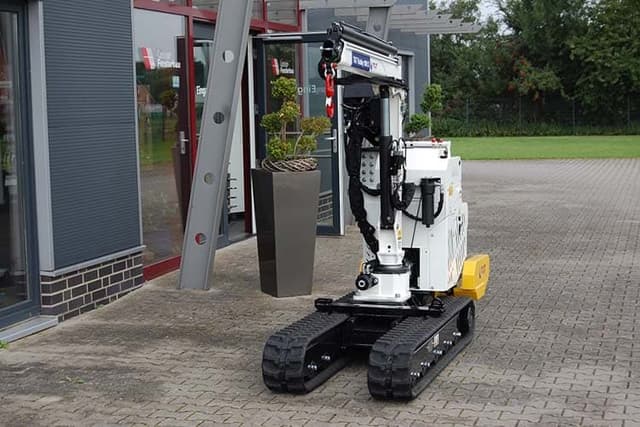 Robby 900 glasrobot voor professionele glasmontage op locatie