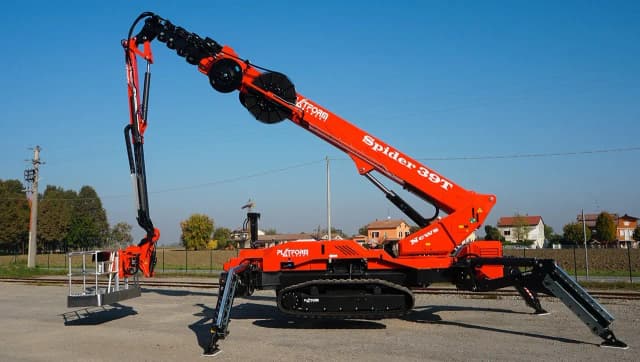 Spin hoogwerker Platform Basket 39T voor montage- en onderhoudswerkzaamheden