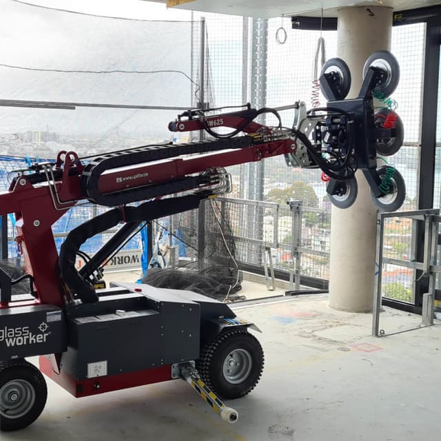 Glassworker GW625 glasrobot voor professionele glasmontage