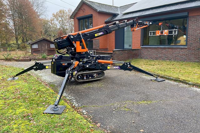 BG Lift M250 compacte hijskraan voor hijswerk