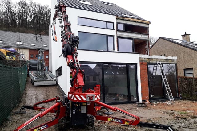 Hoeflon C6 voor hijswerkzaamheden Hoeflon C6 compacte hijskraan voor hijswerkzaamheden