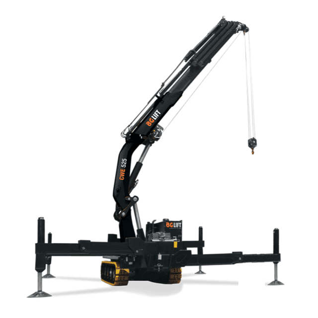 Bg Lift CWE525 rupshijskraan Bg Lift CWE525 rupshijskraan voor het hijsen van zware materialen
