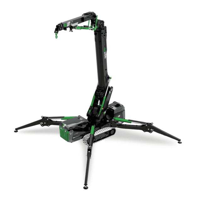 Bg Lift M250 Li-ion minihijskraan Bg Lift M250 Li-ion rupshijskraan hijsen en glas plaatsen