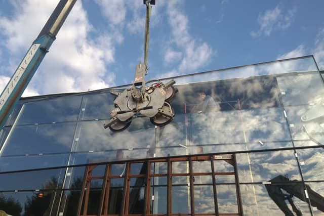 Righetti glasheffer Righetti glasheffer voor efficiënt werken met grote glasoppervlakken
