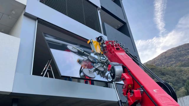 Vacuümzuiger voor glas Vacuümzuiger voor het hijsen en plaatsen van glas