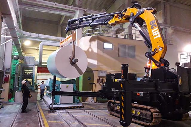 BG Lift CWE525 voor bouw en montage BG Lift CWE525 minihijskraan voor bouw en montage