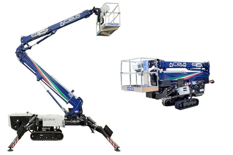 Cela Spyder 25 compacte spinhoogwerker voor professionele hoogwerkzaamheden