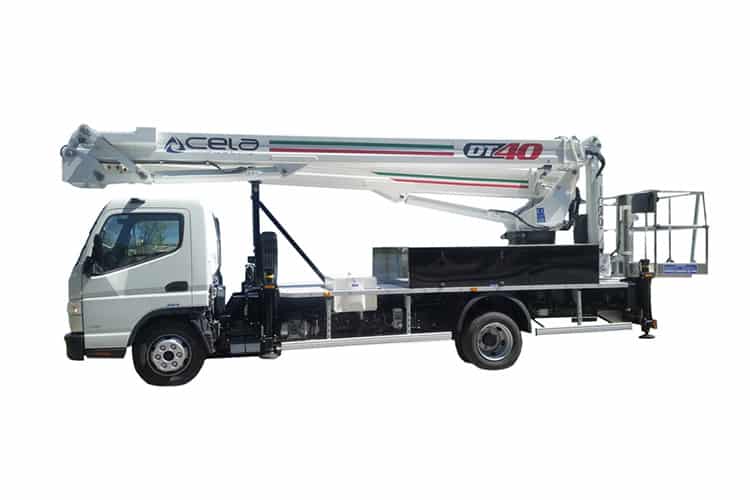 Cela DT Truck 40 mobiele autohoogwerker Cela DT Truck 40 autohoogwerker voor flexibel werken op hoogte
