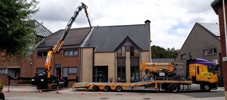 BG Lift CWE525 mobiele minihijskraan voor professioneel hijswerk op locatie