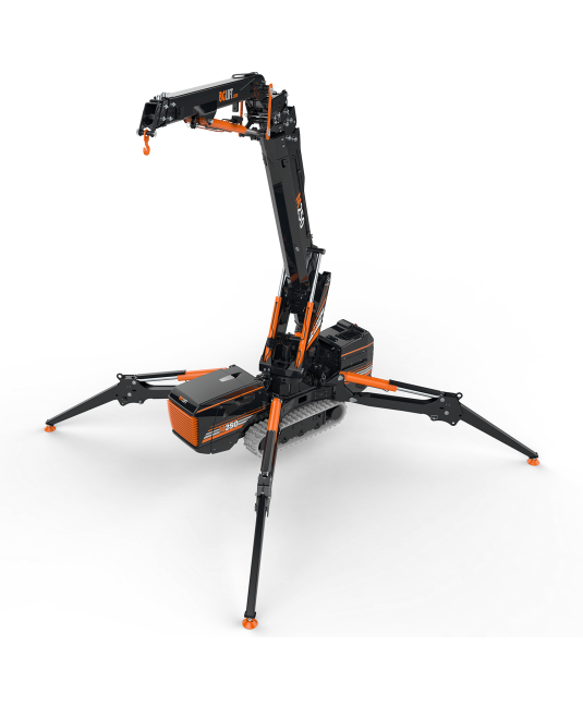 BG Lift M250 minihijskraan voor het veilig positioneren van zware materialen