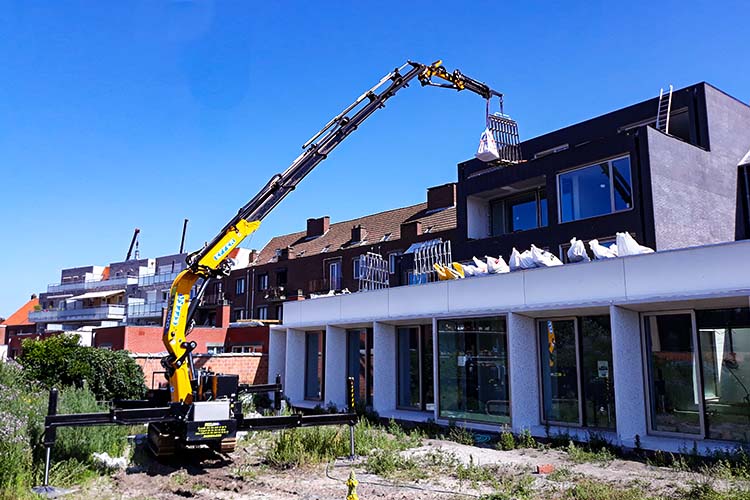 Compacte BG Lift CWE525 voor nauwkeurig hijsen op locatie